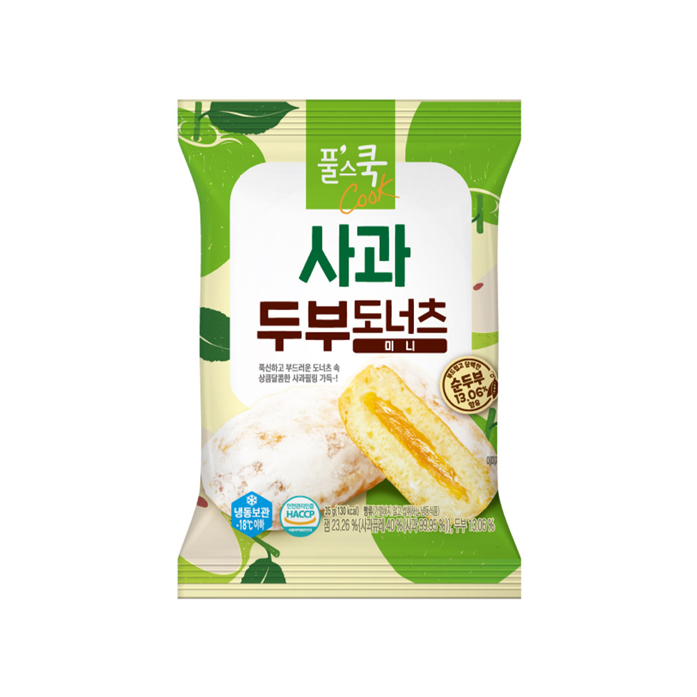 [풀무원]사과두부 도너츠미니 35g