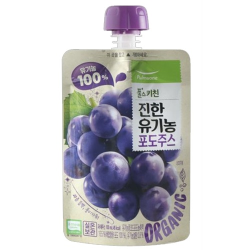 [풀무원]진한 유기농 포도주스 100ml