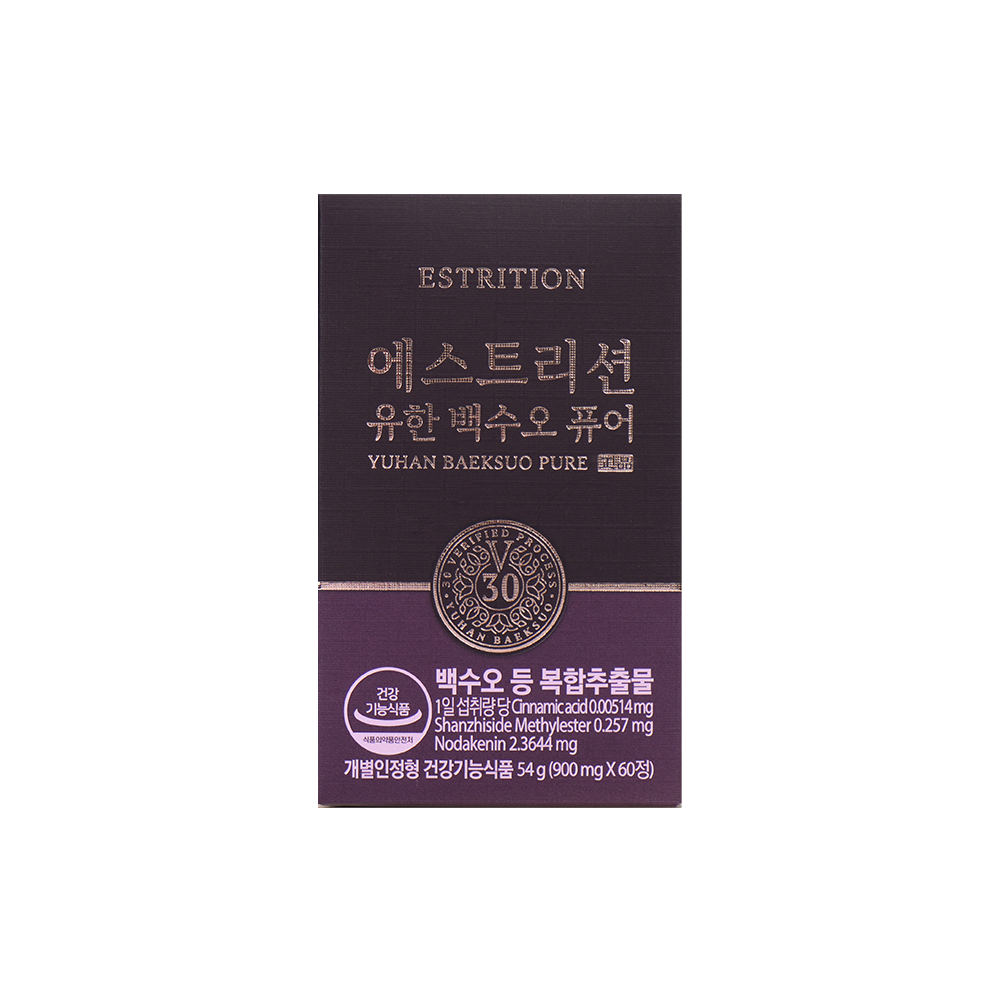 [뉴오리진] 에스트리션 유한백수오 퓨어 60정(30일분)