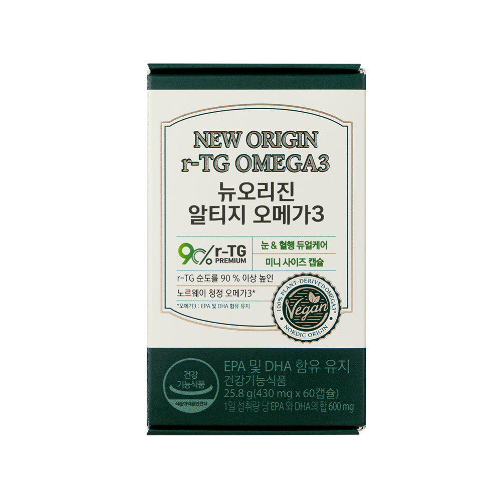 [뉴오리진] 알티지 오메가3 60캡슐(30일분)