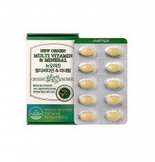 [뉴오리진] 멀티비타민&미네랄 60정(30일분)