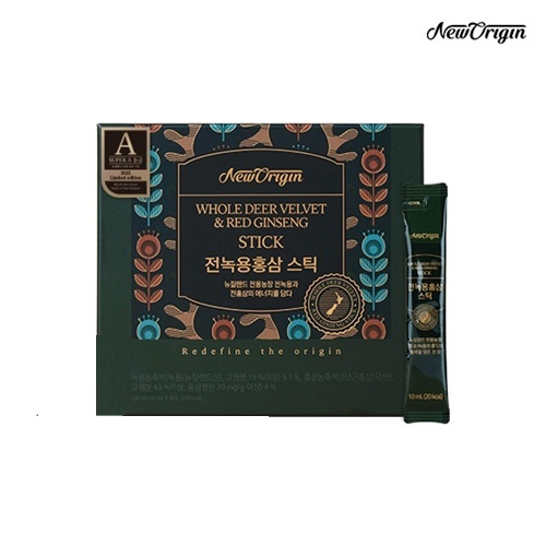 [뉴오리진] 전녹용홍삼 스틱 30포(30일분)