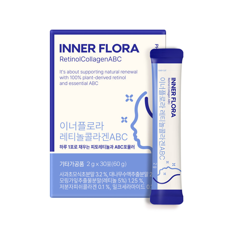[뉴오리진] 이너플로라 레티놀콜라겐ABC 30포(30일분)