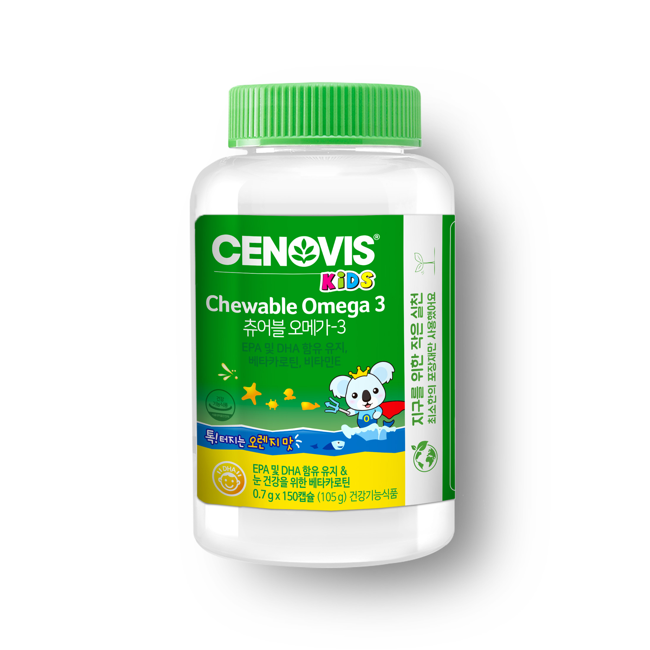 [세노비스] 키즈 츄어블오메가3 150캡슐
