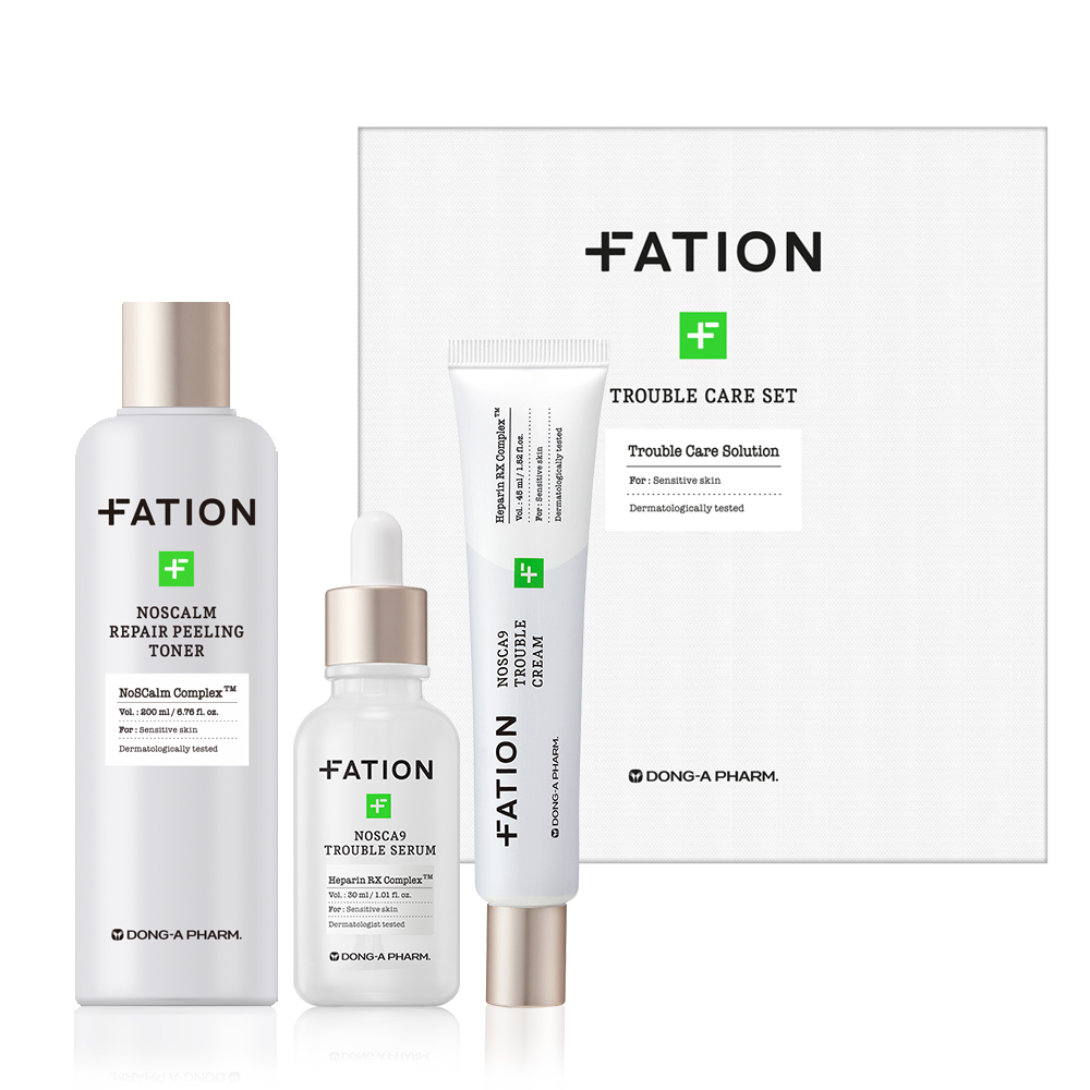[파티온] 노스카나인 3종 세트(토너+세럼+크림)