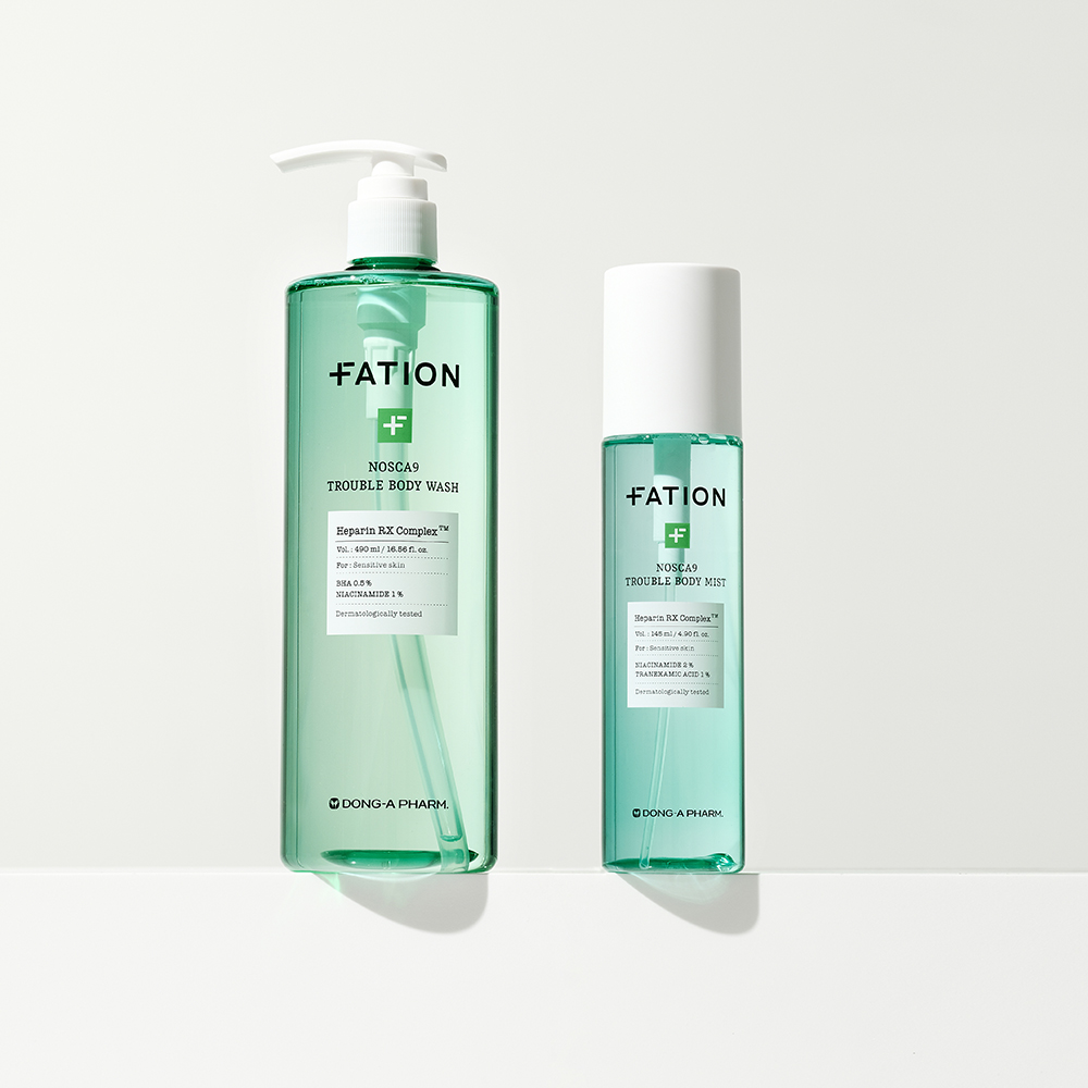 [파티온] 노스카나인 트러블 바디 2종 세트(바디워시+바디미스트)